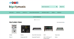 Desktop Screenshot of bigcitymusic.com